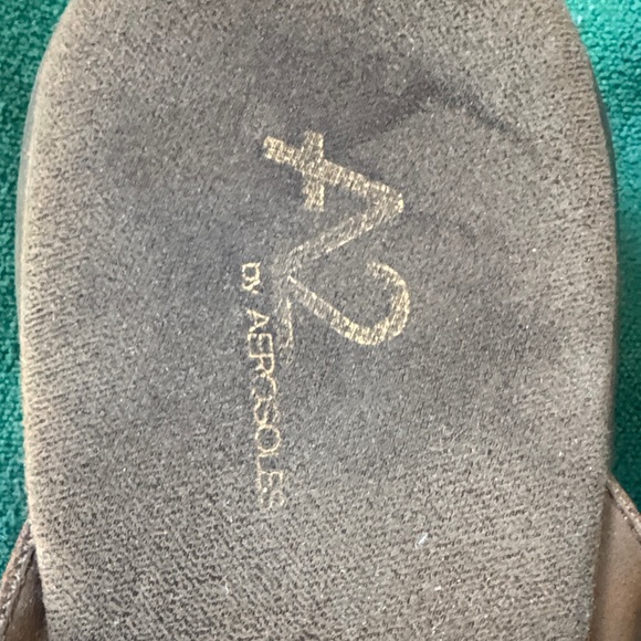 A2 by Aerosoles Tan Buckle Sandals - Picture 2 of 4